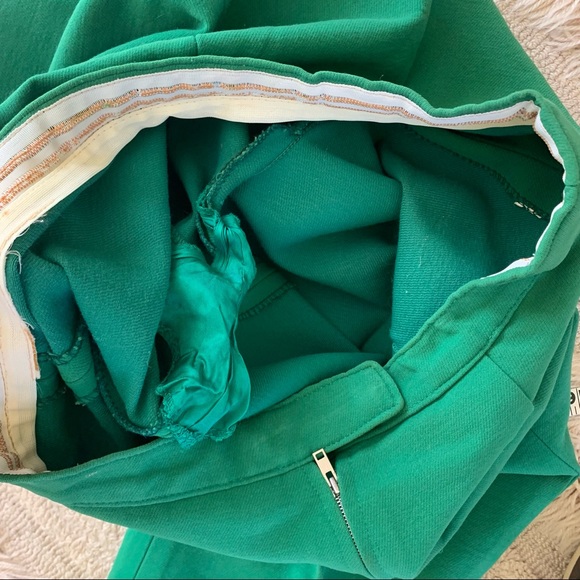 Green Stirrup Pants - Picture 6 of 14